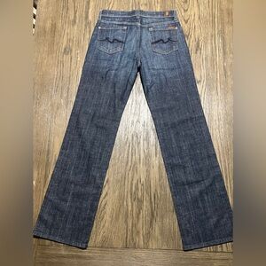 7 for All Mankind. Wide leg, mid rise.